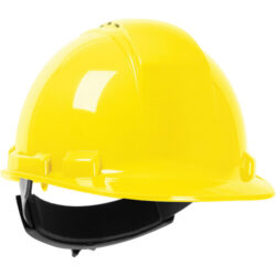 Dynamic Safety Whistler™ Hardhat, Ratchet Suspension, Yellow