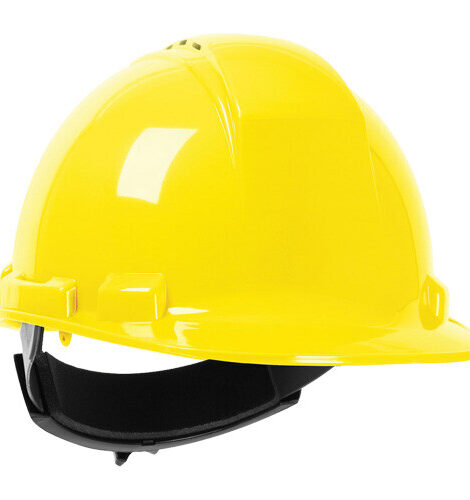 Dynamic Safety Whistler™ Hardhat, Ratchet Suspension, Yellow