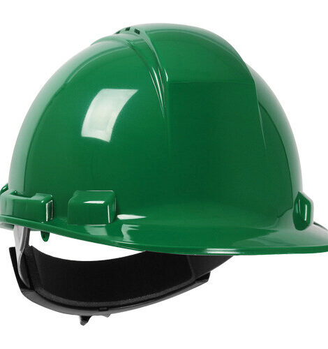 Dynamic Safety Whistler™ Hardhat, Ratchet Suspension, Dark Green