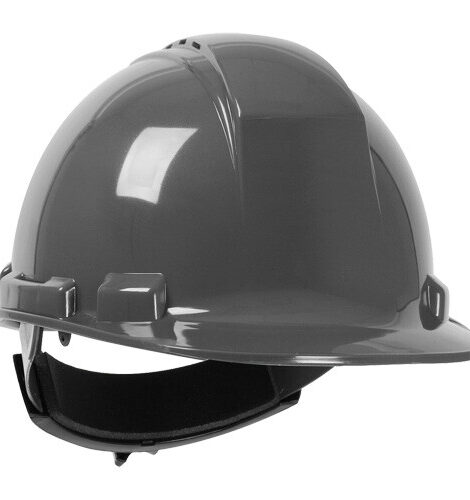 Dynamic Safety Whistler™ Hardhat, Ratchet Suspension, Grey